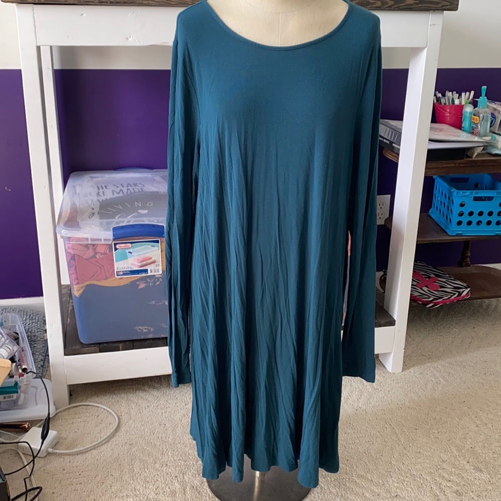 Dark Teal Dress